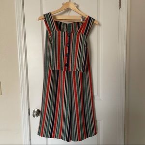 Moon River Crop Top and Pants Set